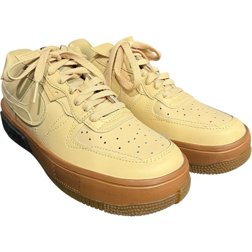 Nike Air Force 1 Fontanka Sesame Tennis Shoes‎ DH1290-201 Women's 7.5